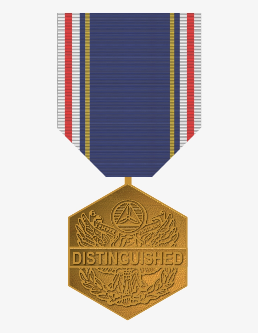 Distinguished Service Medal - Civil Air Patrol Distinguished Service Medal, transparent png #5559632
