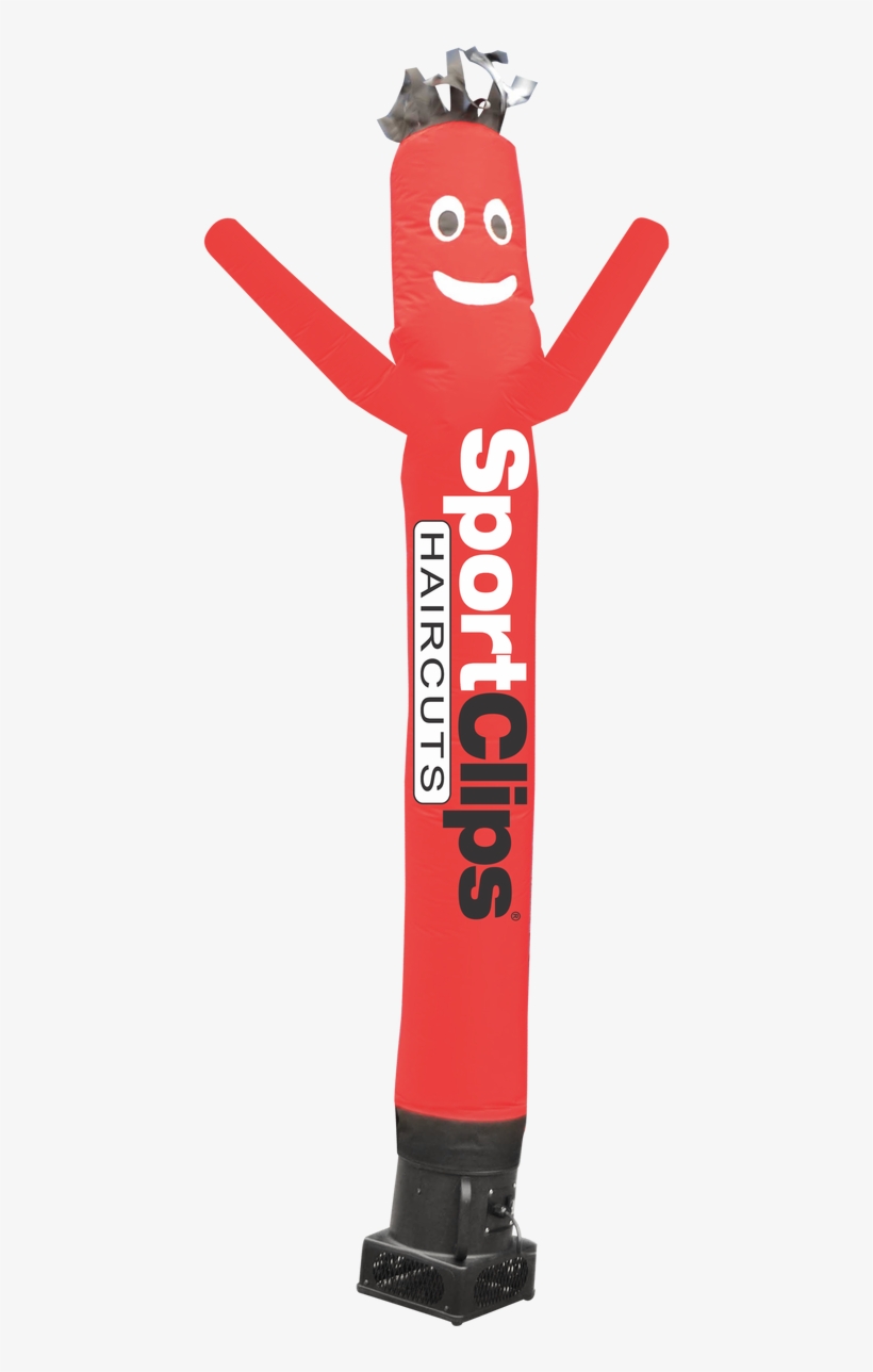 6ft Airdancer Sportclips Red - Sport Clips, transparent png #5559634
