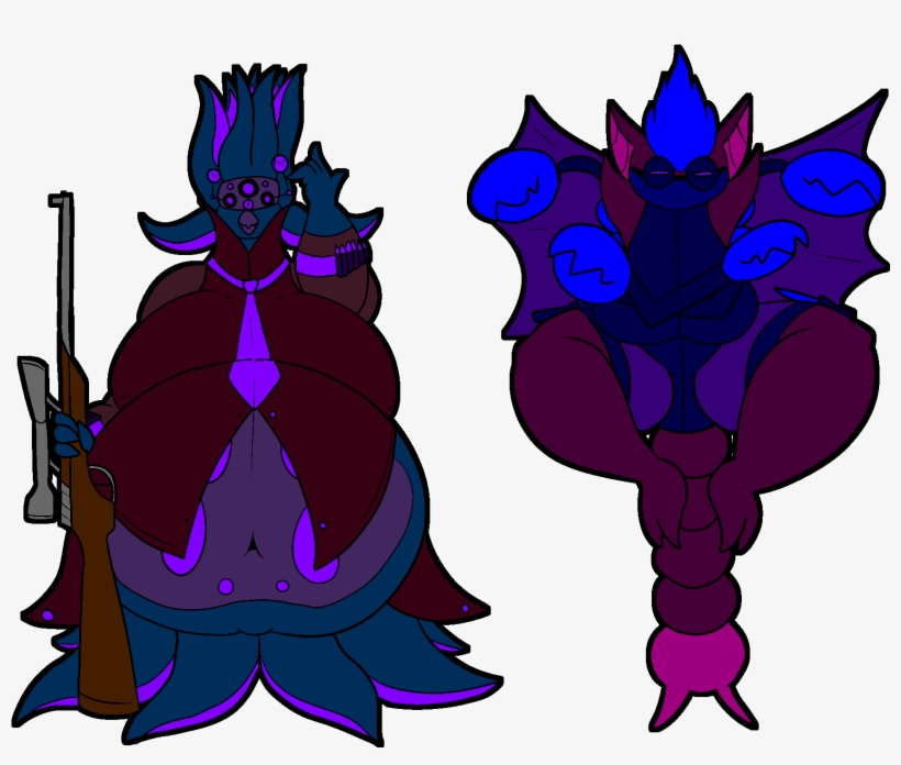 Malamar And Gliscor - Gliscor Anthro, transparent png #5560214