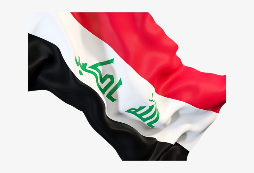 Iraq Flag Waving Png, transparent png #5560421