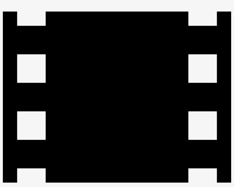 Film Strip Black Silhouette Comments - Monochrome, transparent png #5560644