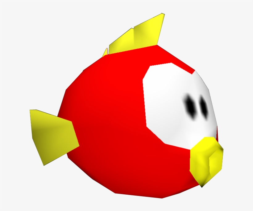 Download Zip Archive - Mario Kart 64 Cheep Cheep, transparent png #5560645