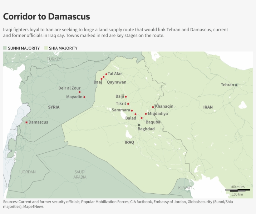 “all The Groups In Iraq Other Than Shi'ites Will Be - Iran, transparent png #5560799