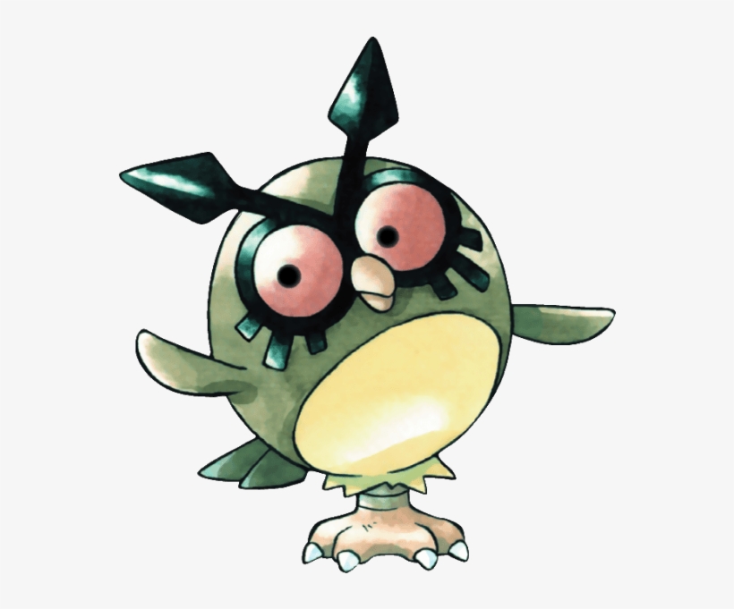 #hoothoot From The Official Artwork Set For #pokemon - Hoot Hoot ...
