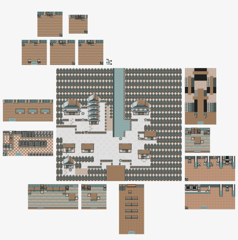 Pokémon Gold / Silver - Pokemon Gold Silver Spaceworld 97 Maps, transparent png #5561213