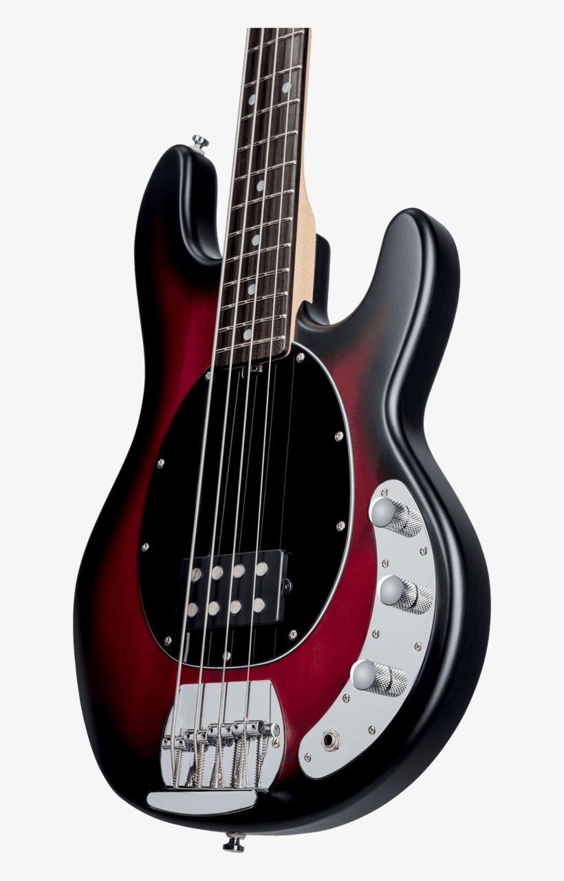 Sterling By Musicman Sub Ray4 - Sterling By Music Man Sub Ray4 Ruby Red Burst Satin, transparent png #5561997