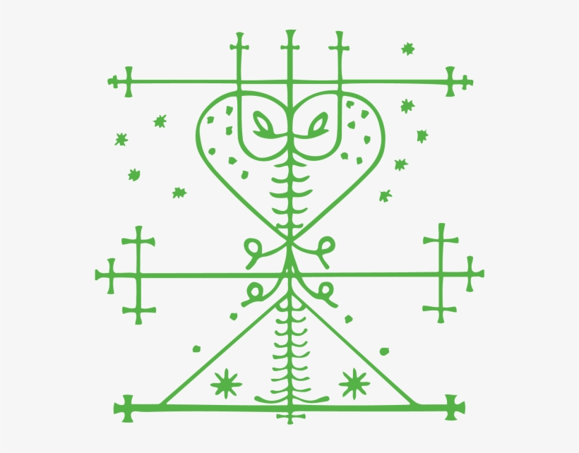 Voodoo Love Spells - Veve De Maman Brigitte, transparent png #5562377