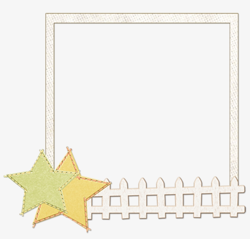 White Frame Square - Fence, transparent png #5562838