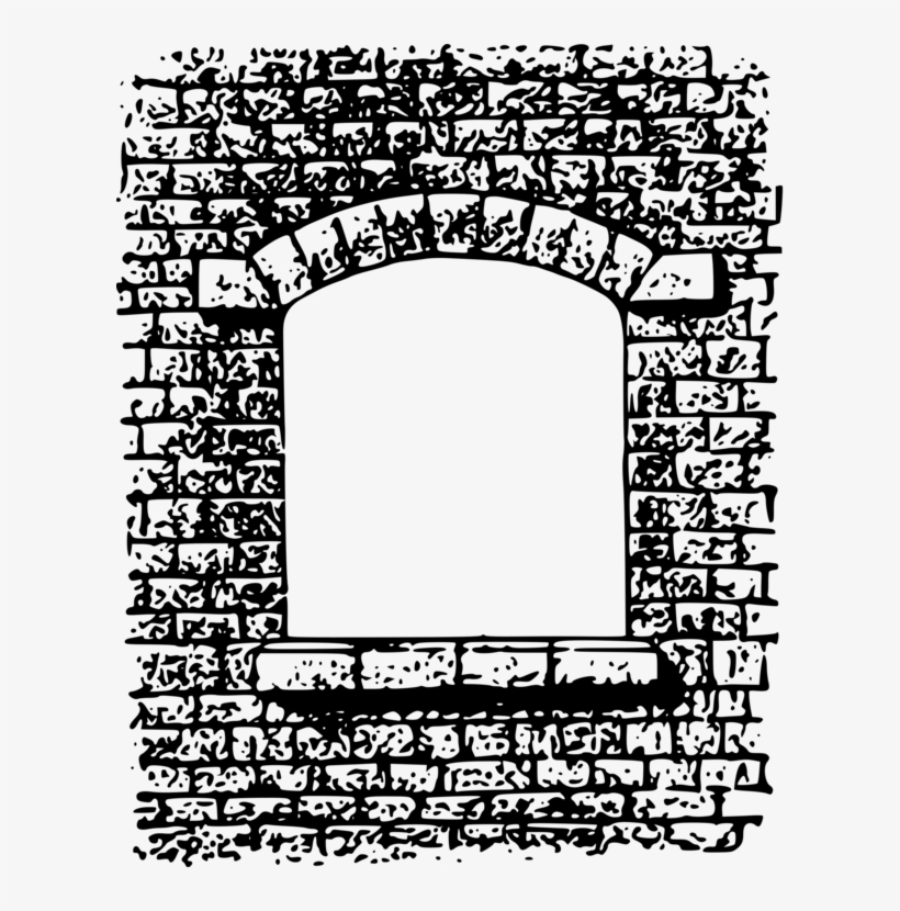 Wall Picture Frames Arch Computer Icons Brick - Clip Art, transparent png #5563581
