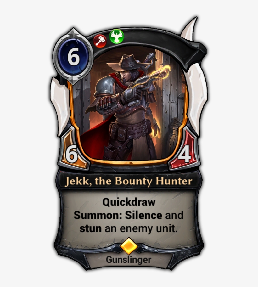 Jekk, The Bounty Hunter - Jekk Eternal Card Game, transparent png #5563832
