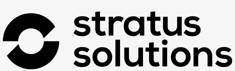 Stratus Logo-word Black - Public Sector Solutions Expo, transparent png #5564445