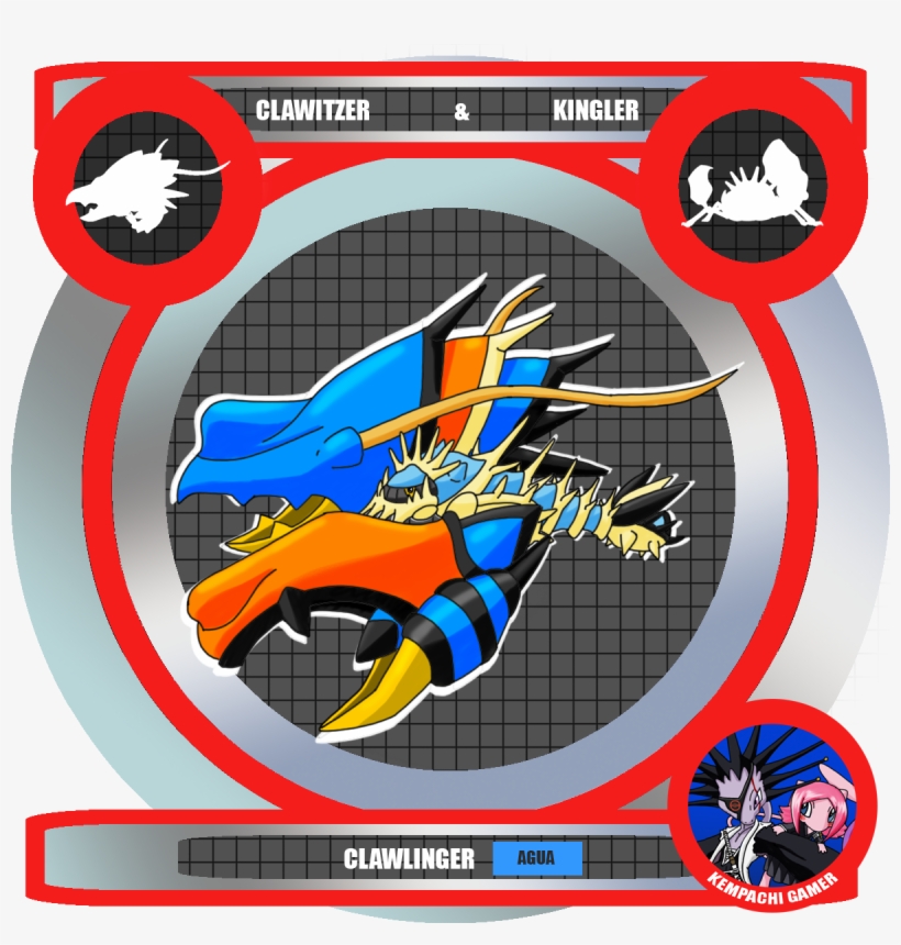 Siempre Me Han Gustado Clawitzer Y Kingler Por El Aspecto - Fusiones Pokemon, transparent png #5565694