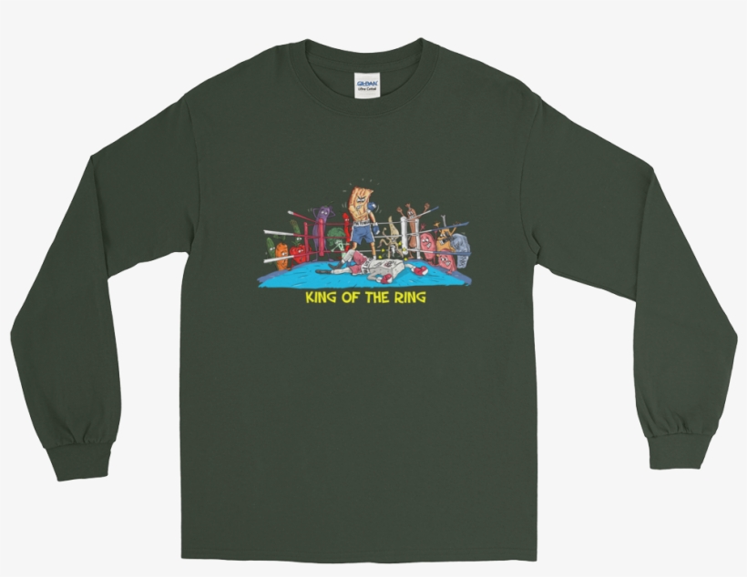 King Of The Ring 2 Long Sleeve T-shirt, transparent png #5566787