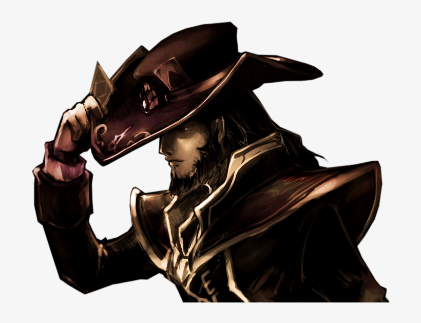 Twisted Fate Png - Twisted Fate Cool Art, transparent png #5567345