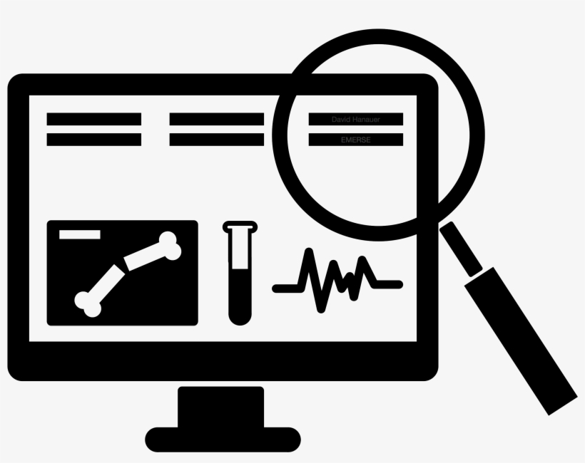 Document Clipart Patient Record - Electronic Medical Record Icon, transparent png #5568272