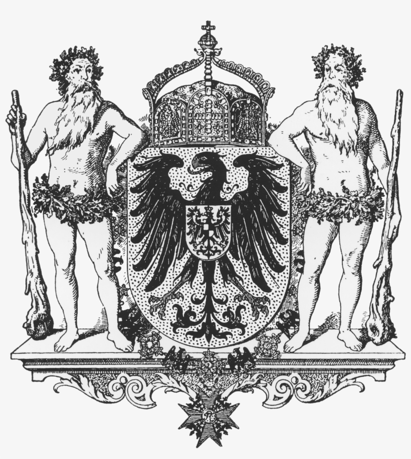 Wappen Deutsches Reich - German Eagle Crest Deutschland Germany Coat Of Arms, transparent png #5569108