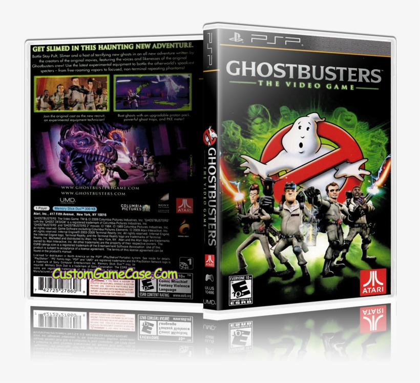 Ghostbusters The Video Game - Ghostbusters - The Video Game (bilingual Cover), transparent png #5569218