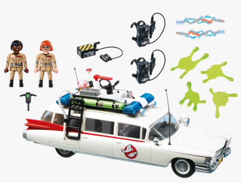 I'm Most Excited About The Firehouse And The Ecto 1 - Playmobil Ghostbusters Ecto-1 9220, transparent png #5569373