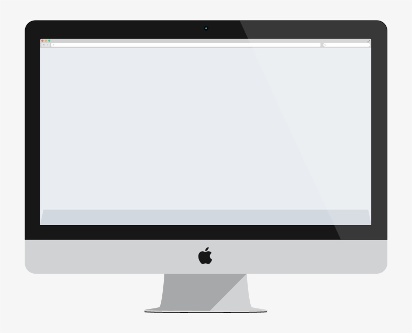Imac Flat Mockup 2 , 2015 08 26 - Laptop Png, transparent png #5569463