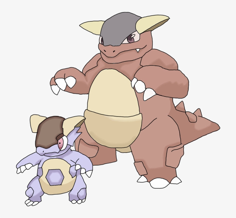 Mega Kangaskhan By Oshanworld D6hki6n 1 - Kangaskhan And Mega Kangaskhan, transparent png #5570191