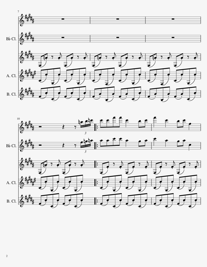 Thwomp Volcano Sheet Music 2 Of 4 Pages - Music, transparent png #5570612