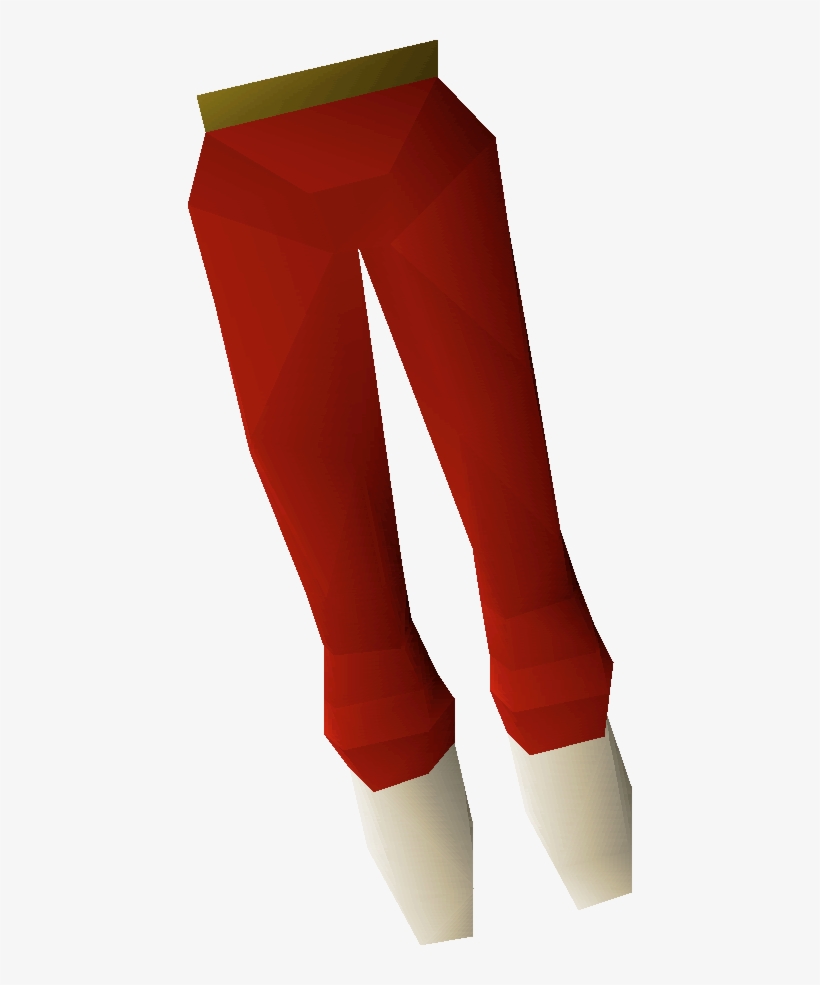 Santa Pantaloons Are Obtained From Completing The 2014 - Runescape Red Pants, transparent png #5570667