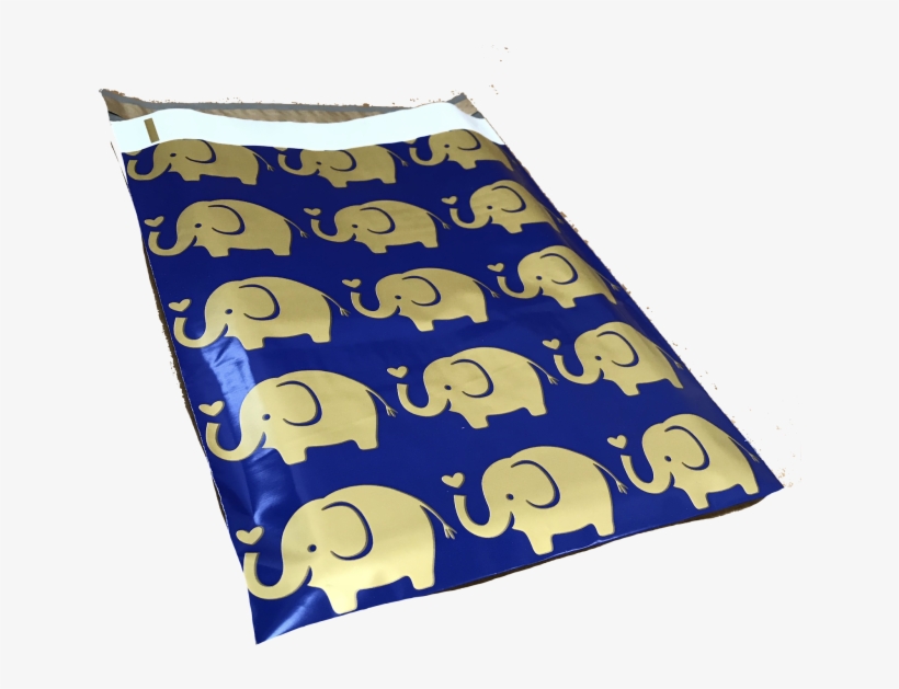 Elephant - Boutique Poly Bag Design, transparent png #5570784