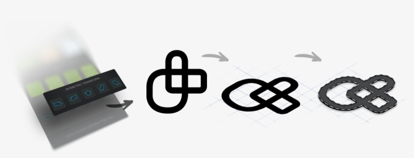 Bring Your Basic Shape Into An Isometric Orientation, transparent png #5571568