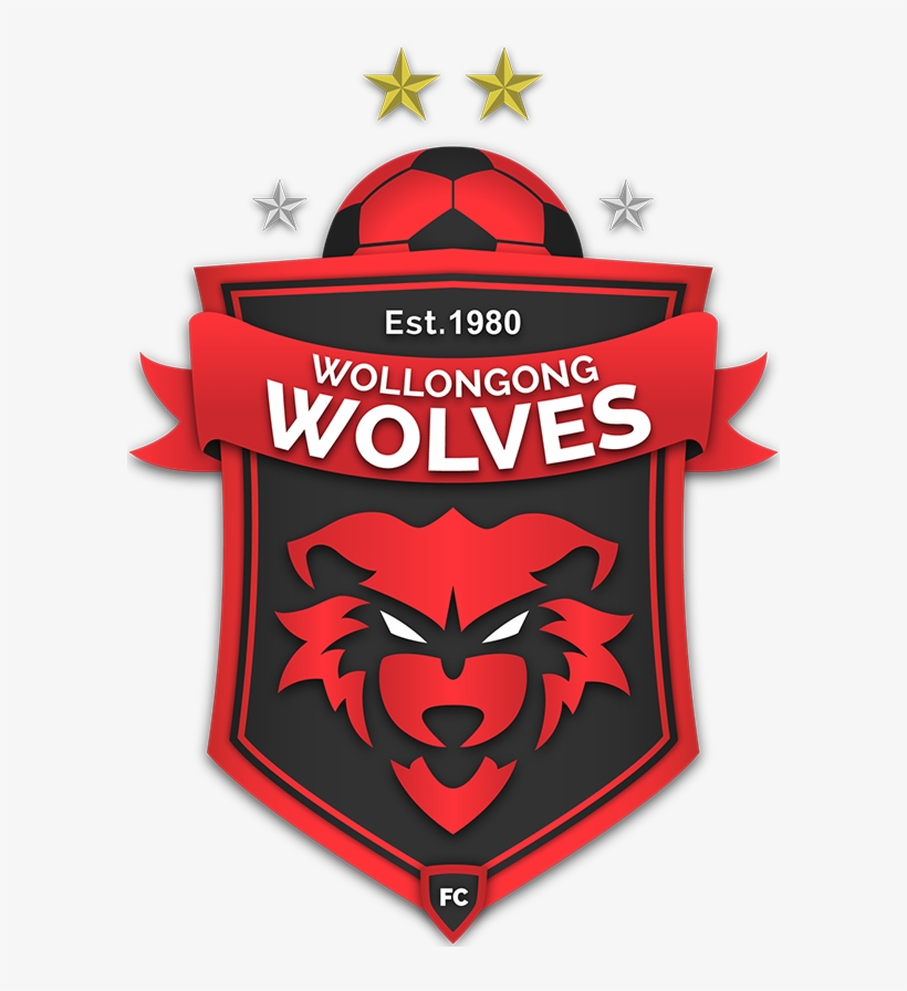 The Final Crest - Wollongong Wolves Logo, transparent png #5572267