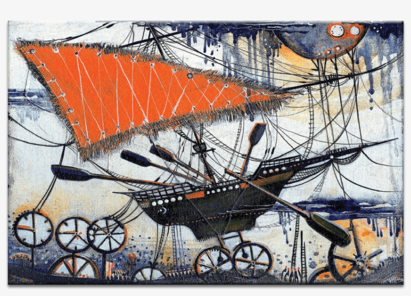 Moon Chasing - Artist Lane 25ok - P2633 Moon Chasing In Multi Colored, transparent png #5572464