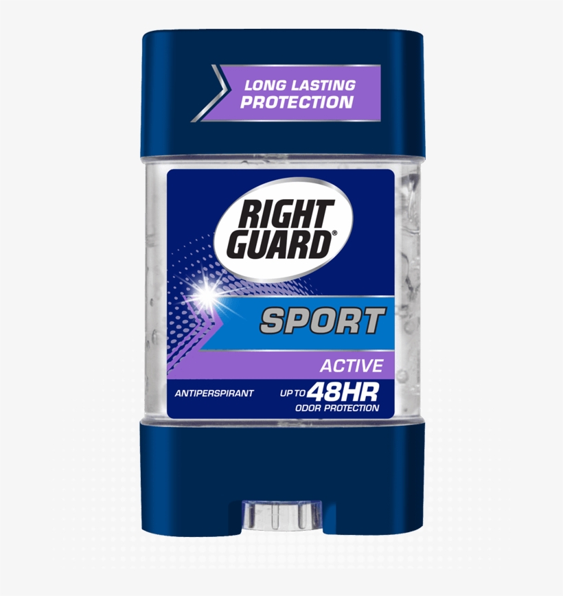 Sport Active Gel - Right Guard, transparent png #5572511