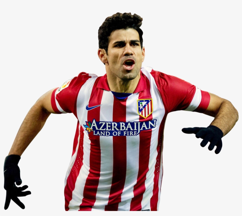 Diego Costa - Atlético Madrid, transparent png #5573050
