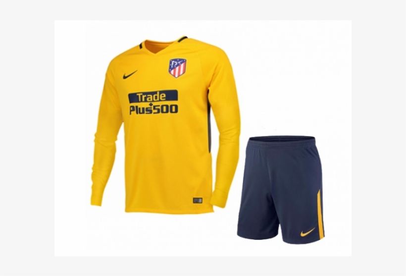 Dres Nike Atletico Madrid Away 2017 2018 Dět., transparent png #5573097