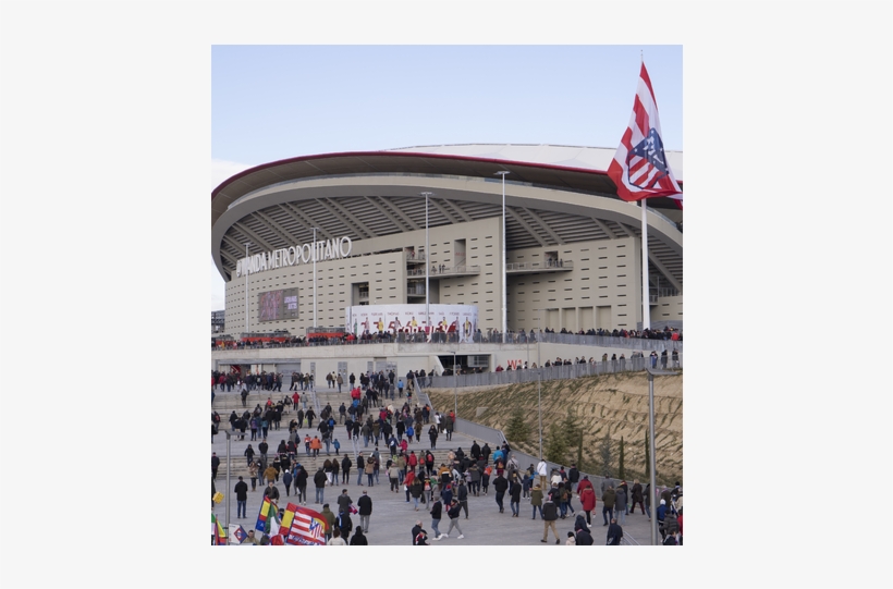 Transparent Media Façade For Atlético Madrid - Transport Hub, transparent png #5573210