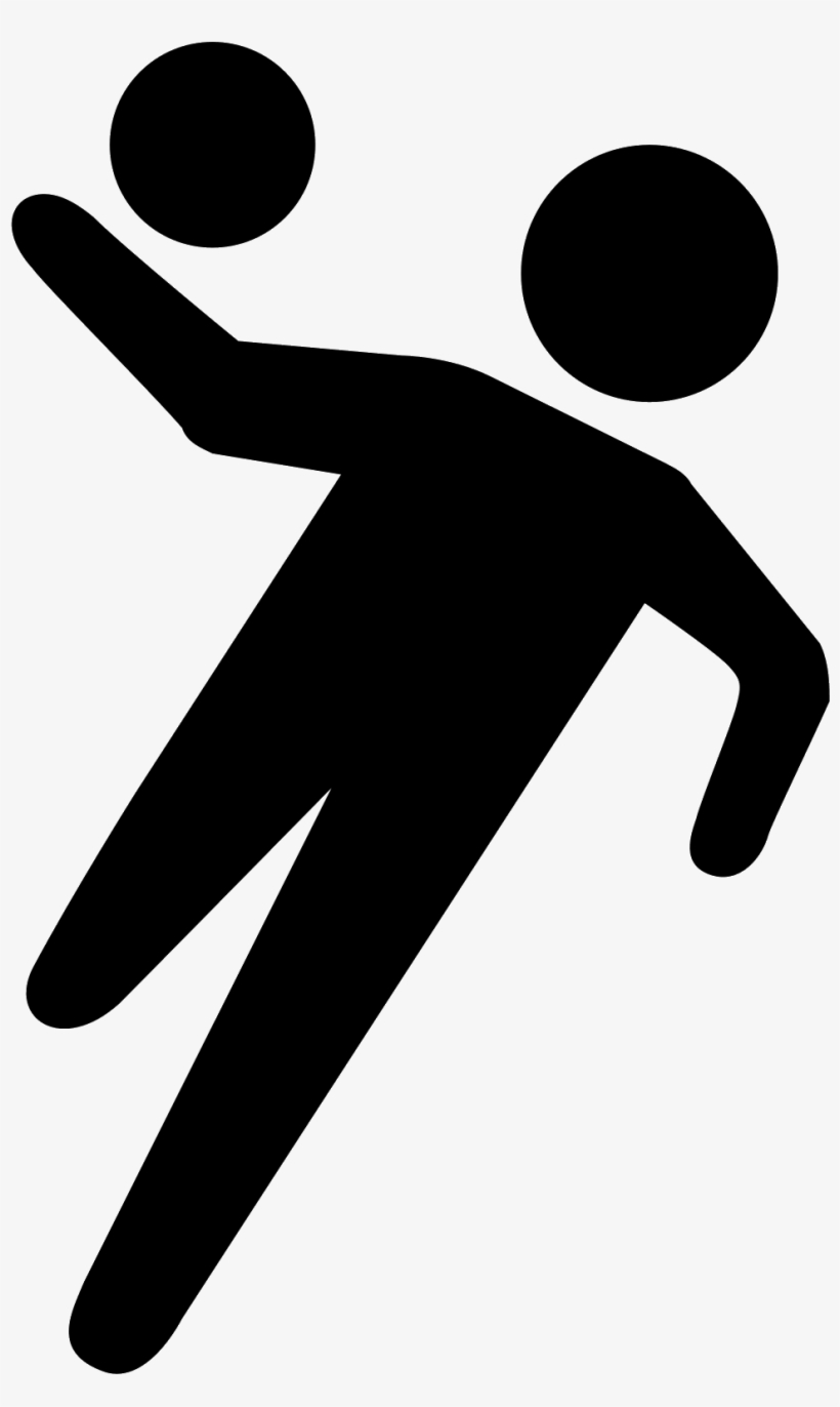 The Icon Is A Picture Of Someone Playing Handball - Sport Vector Icon Png, transparent png #5574360
