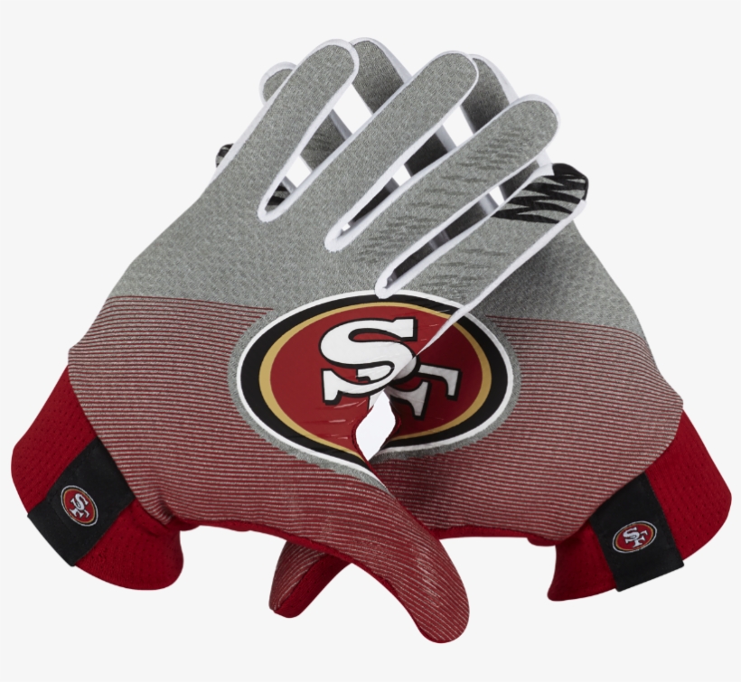 Nike Stadium Football Gloves Size - Nike Football Gloves Nike, transparent png #5575321