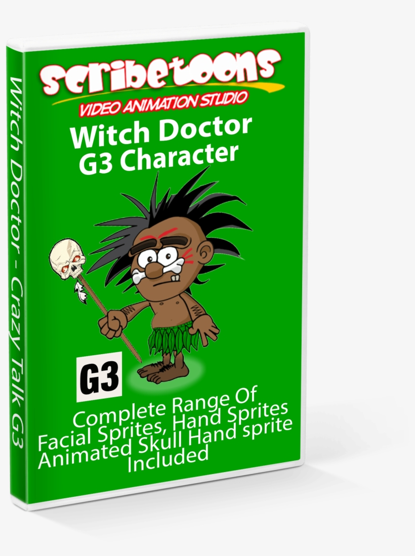 Witch Doctor G3 Character - Weather Channel, transparent png #5575842
