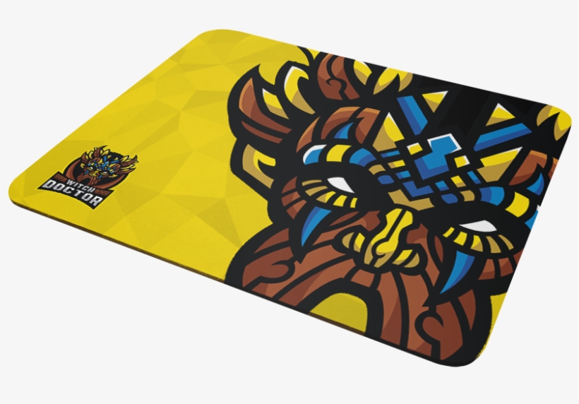 Witch Doctor Gaming Mousepad - Motif, transparent png #5575951