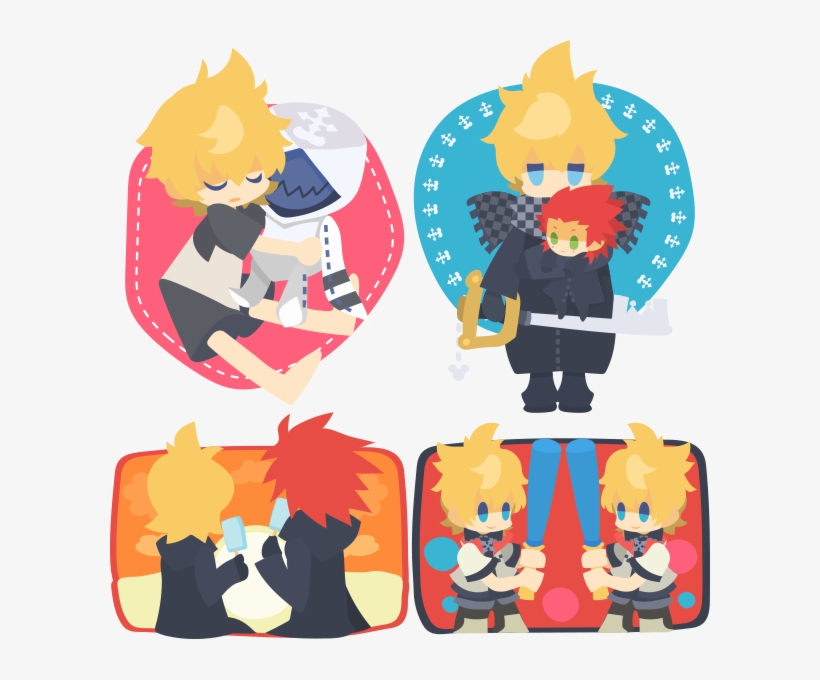Roxas Kingdom Hearts Characters, Kingdom Hearts 3,, transparent png #5576012