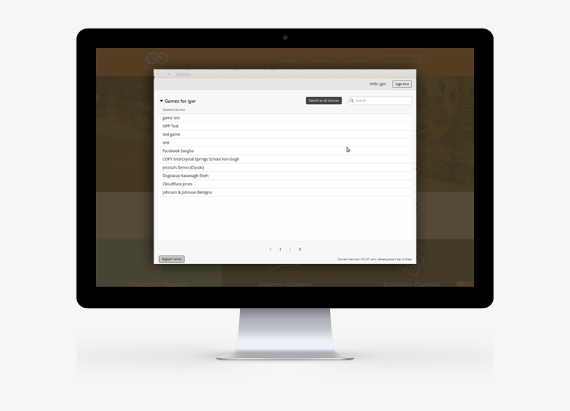 The Go Game Electron Application Slider 1 - Computer Monitor, transparent png #5576498