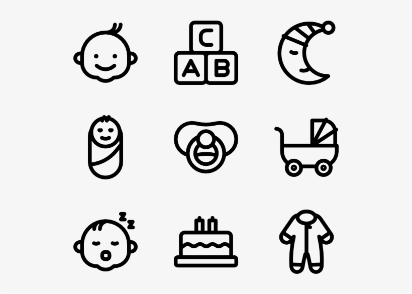 Baby - Contact Icons, transparent png #5577784