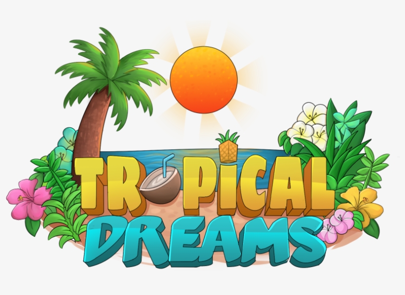 Tropical Dreams Is A Server You Don't Find Often, We - Tropical Server Logo Minecraft, transparent png #5578352