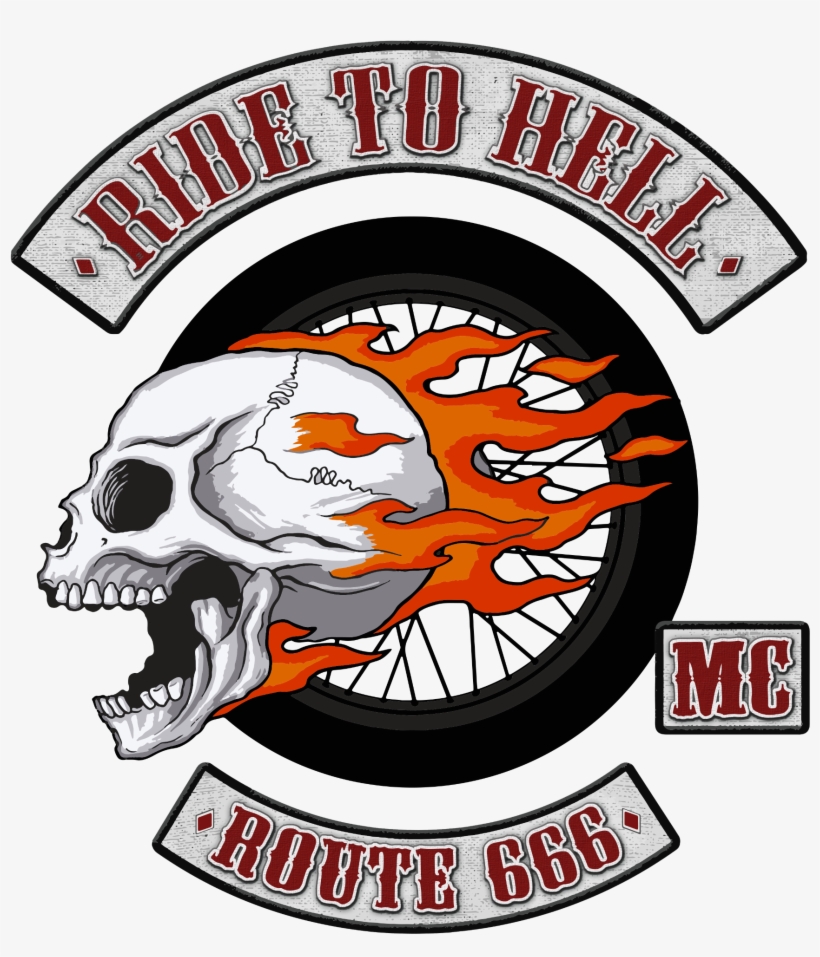 Patch - Ride To Hell Logo, transparent png #5578397