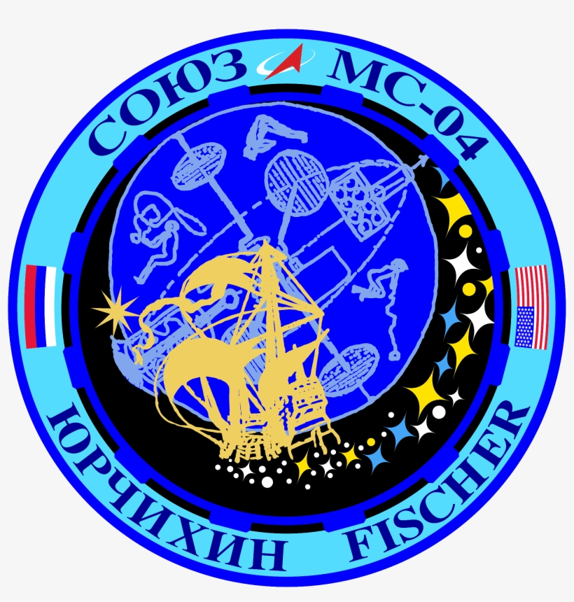 Soyuz Ms 04 Mission Patch, transparent png #5578464