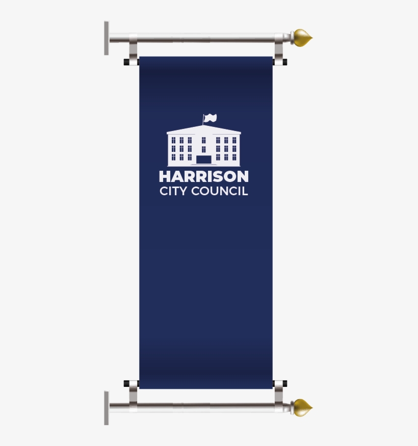 Wall Mounted Banner Poles - Poster, transparent png #5578691