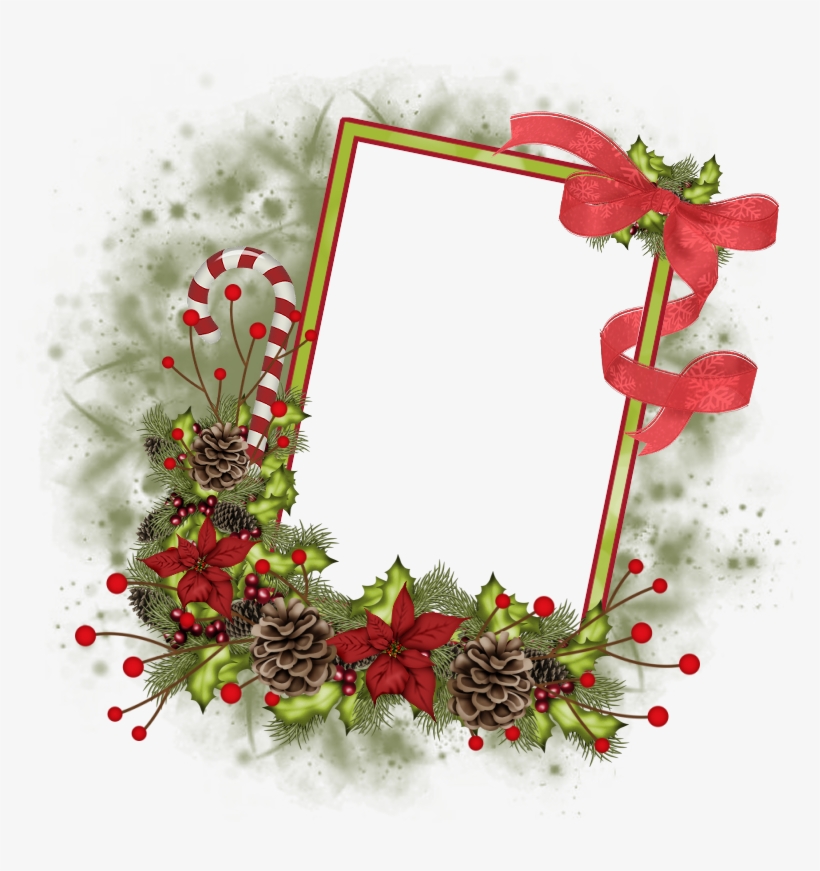 Paper Frames, Png Format, Digital Scrapbooking, Christmas - Verymany Png Christmas Cluster Frame, transparent png #5578964