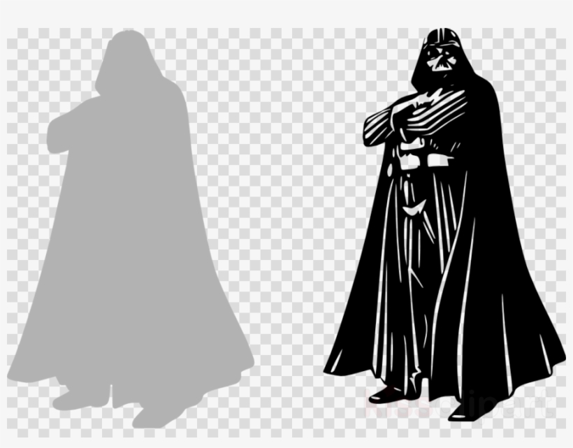 Darth Vader Clipart Anakin Skywalker Star Wars Decal - Darth Vader Star Wars Wall Art Sticker Vinyl. 50x100cm., transparent png #5579417