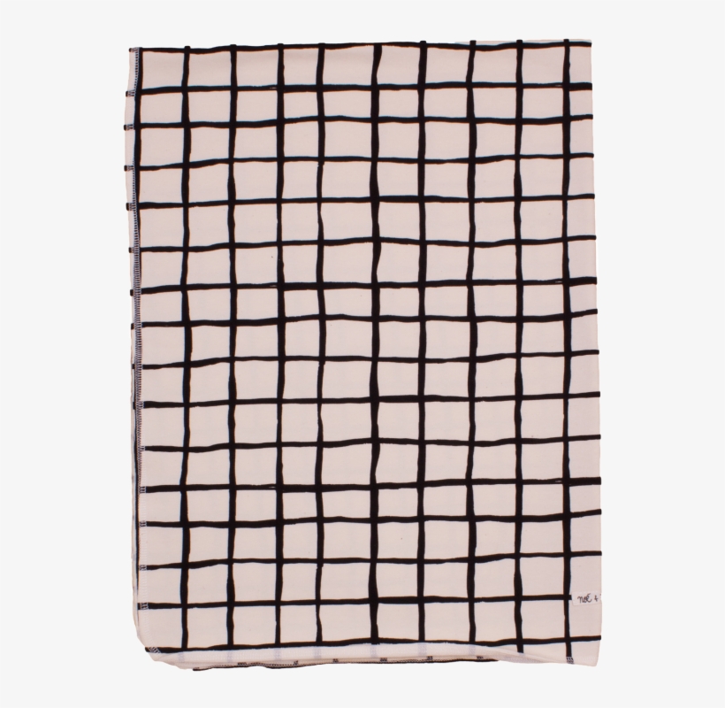 Noé & Zoë Baby Blanket Grid - Noe & Zoe Berlin Junior Bedsheet Black Grid One, transparent png #5579590