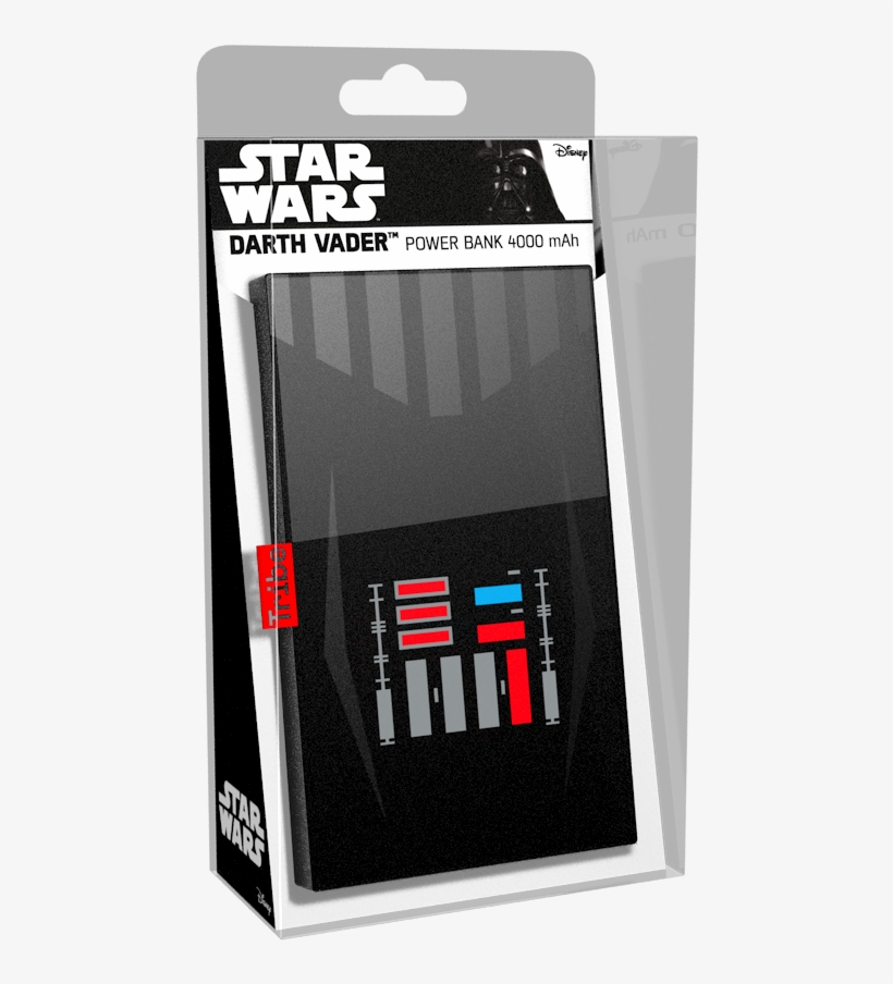 Star Wars Darth Vader Power Bank 4000, transparent png #5579743