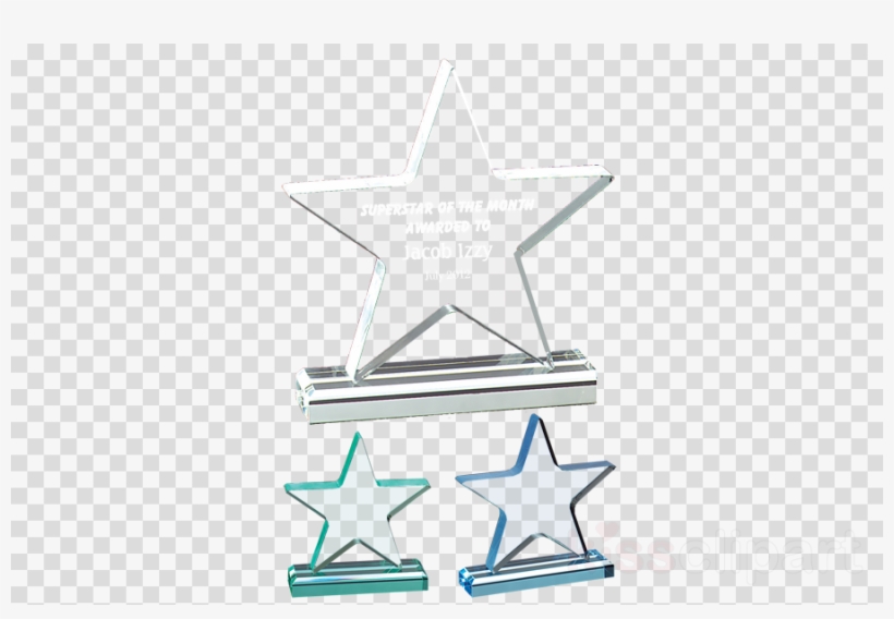 Acrylic Trophy Clipart Poly Acrylic Trophy, transparent png #5580200